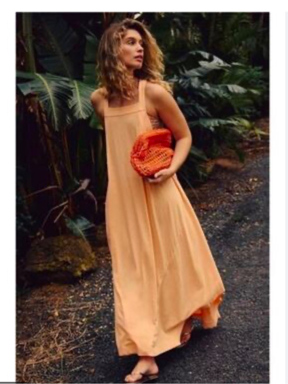 Erin Midi Dress
NWOT
FP Freest
Color - Orange
